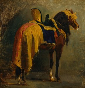 Gecapitonneerd paard