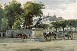De Parijse Commune: het leger van Versailles in de Tuilerieën door Isidore Pils