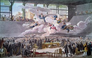 Franse Revolutie: De eed van de Kaatsbaan op 20 juni 1789