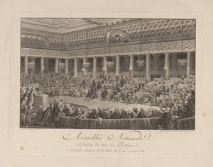 De Nacht van 4 augustus 1789 in de Nationale Vergadering, 1790