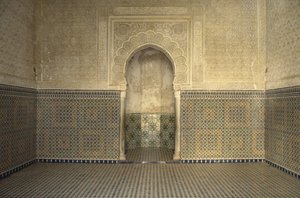 Madrasa van Sidi Bou Medine, gebedsruimte