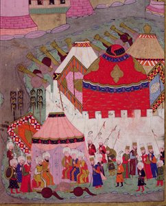 TSM H.1524 Beleg van Wenen door Suleyman I (1494-1566) de Grote, in 1529, uit de 