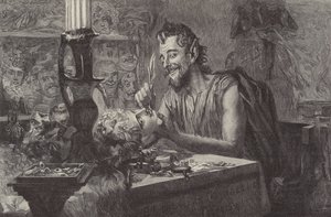 Der Teufel Schafft Masken door Ismael after Gentz