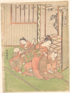  door Isoda Koryusai