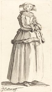 Jonge Vrouw met Gevouwen Handen, Naar Rechts