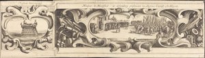 Het beleg van La Rochelle [plaat 14 van 16; set omvat 1952.8.97-112] door Israel Henriet or Abraham Bosse after Jacques Callot