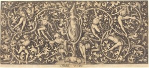 Ornament met morrisdansers