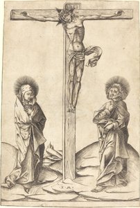 De Kruisiging door Israhel van Meckenem