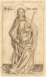 Heilige Jacobus de Mindere door Israhel van Meckenem after Master E.S.