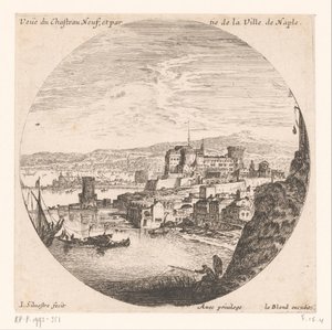 Gezicht op Castel Nuovo