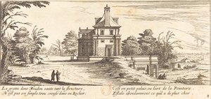 De Grot van Meudon door Israël Silvestre