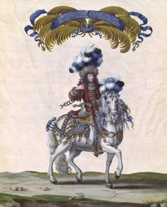 De Prins van Condé als de Keizer van Turkije, onderdeel van de Carousel Gegeven door Lodewijk XIV (1638-1715) voor de Tuilerieën, 5 juni 1662