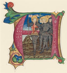 Sint-Mauritius en het Thebaanse Legioen door Italian 15th Century