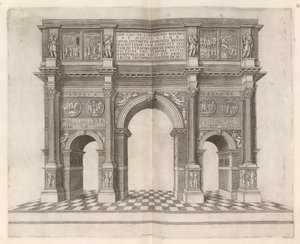 Boog van Constantijn door Italian 16th Century