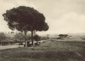 Aquaduct van Claudius op de nieuwe Via Appia door Italian Photographer