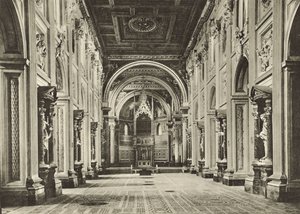 Basiliek van Sint-Jan van Lateranen, Binnenkant door Italian Photographer