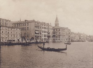 Canal Grande, Alberghi door Italian Photographer