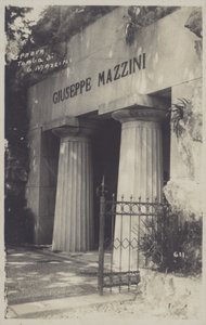 Genua, graf van Giuseppe Mazzini