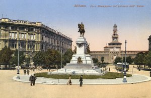 Milaan, Italië, Foro Bonaparte, Palazzo Dell Eden