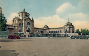 Milaan / Milaan: De monumentale begraafplaats (kleurenfoto) door Italian Photographer