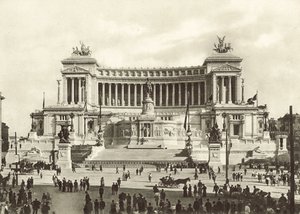 Monument voor Victor Emanuel II door Italian Photographer