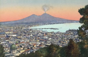 Napels, Italië, Vesuvius