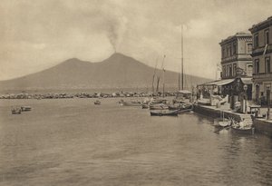 Napels: S Lucia Col Vesuvio