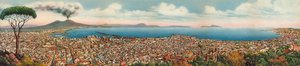 Napoli / Napels: Panorama Generale (kleurenfoto) door Italian Photographer