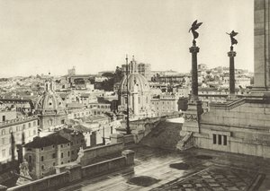 Panorama vanaf het Monument voor Victor Emanuel door Italian Photographer