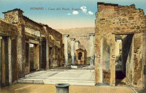 Pompei, Italië, Casa Del Poeta Tragico