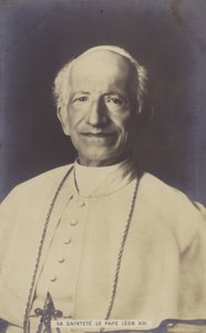 Paus Leo XIII door Italian Photographer