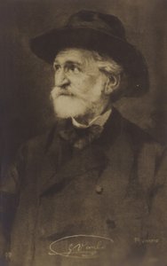 Portret van Giuseppe Verdi