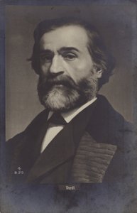 Portret van Giuseppe Verdi