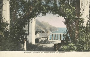 Ravello, Italië, Belvedere van het Palazzo Rufolo door Italian Photographer