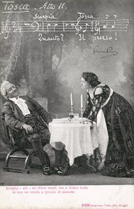 Scène uit Tosca