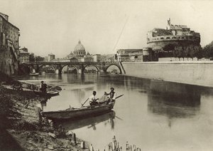 Engelenburcht en Brug door Italian Photographer