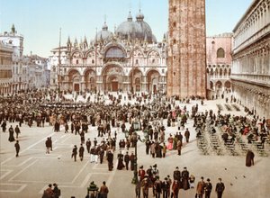 San Marcoplein, Venetië, 1890-1900