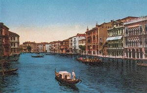 Venetië/Venetië: Grand Canal bij Ca