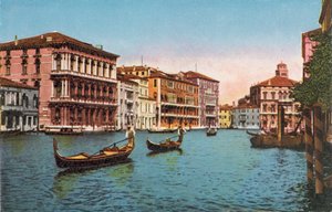 Venetië/Venetië: Canal Grande en Ca