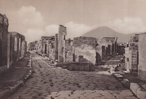 Via Consolare e Porta Di Ercolano, Consulaire Weg, Poort van Herculanum