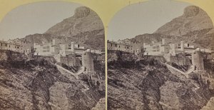 Uitzicht op het Paleis van de Prinsen in het Vorstendom Monaco door Italian Photographer