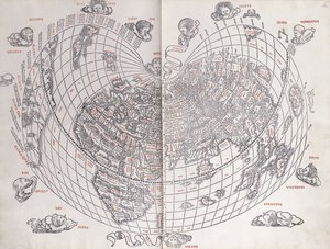 Een kaart van de wereld, 1511
