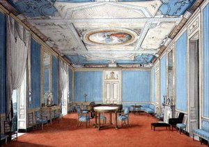 Een Neoklassiek Napolitaans Palazzo Interieur, c.1830