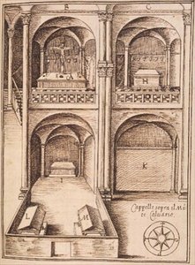 Kapel op de berg Calvarie, uit 