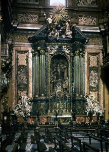 Altaar van St. Ignatius in de Kerk van Jezus in Rome (barokkunst)