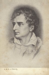 Antonio Canova, Italiaanse beeldhouwer (litho) door Italian School
