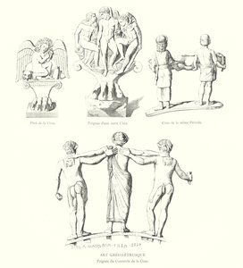 Grieks-Etruskische Kunst (gravure) door Italian School