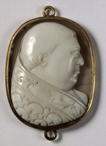 Camee van Paus Leo X (1475-1521)