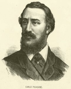 Carlo Pisacane (gravure) door Italian School