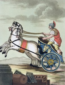 Wagenmenner, uit LAntica Roma, 1825 door Italian School